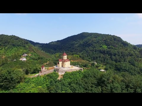 Atsana (აცანა), Oqona Church (ოქონა), Georgia / Ацана, Грузия | Drone video